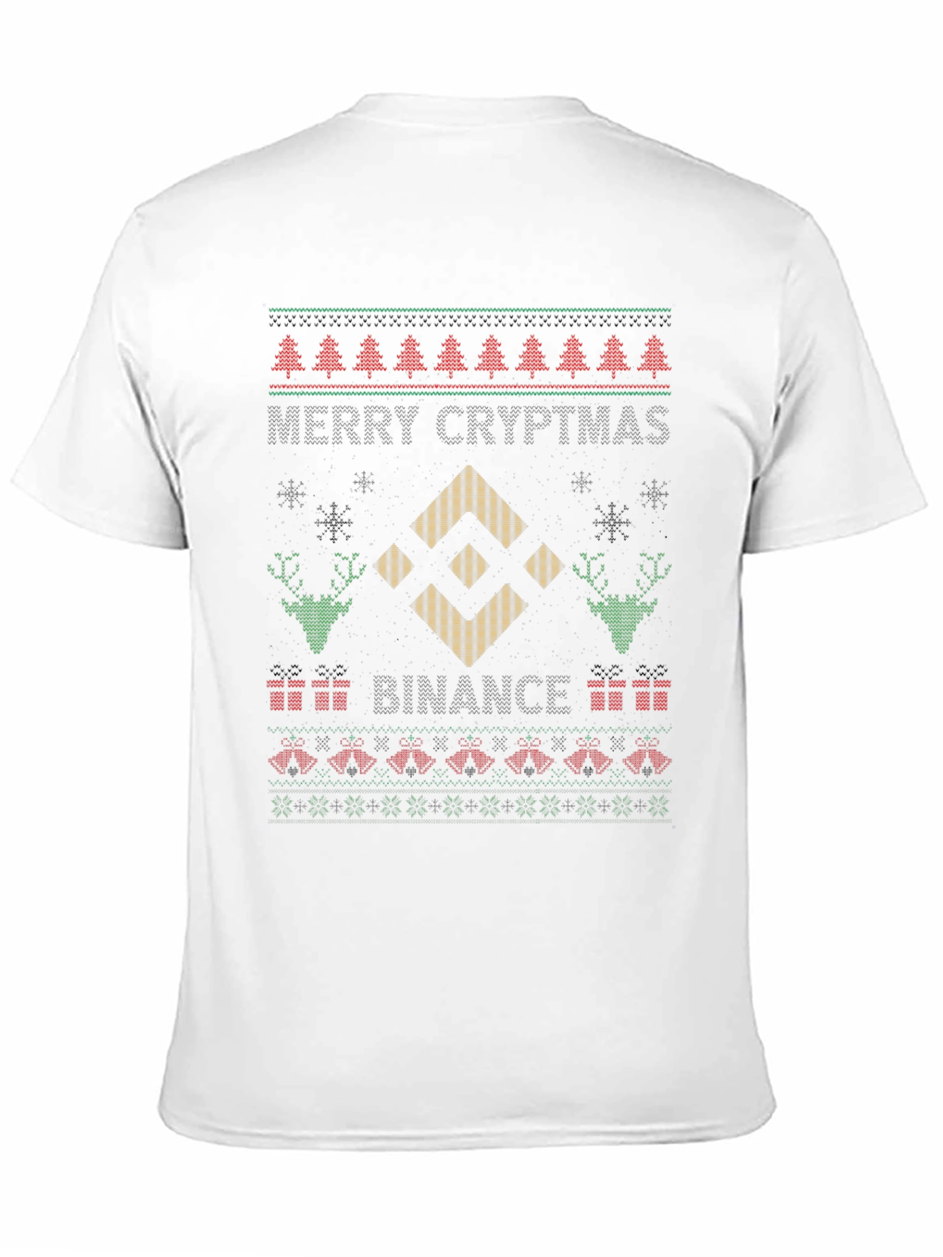 Merry Crypto-mas Ugly Christmas T-Shirt