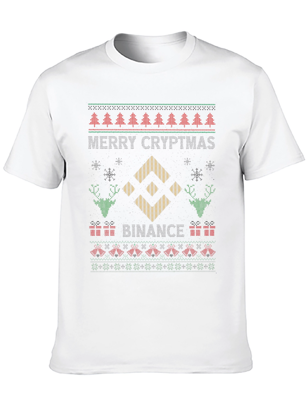 Merry Crypto-mas Ugly Christmas T-Shirt