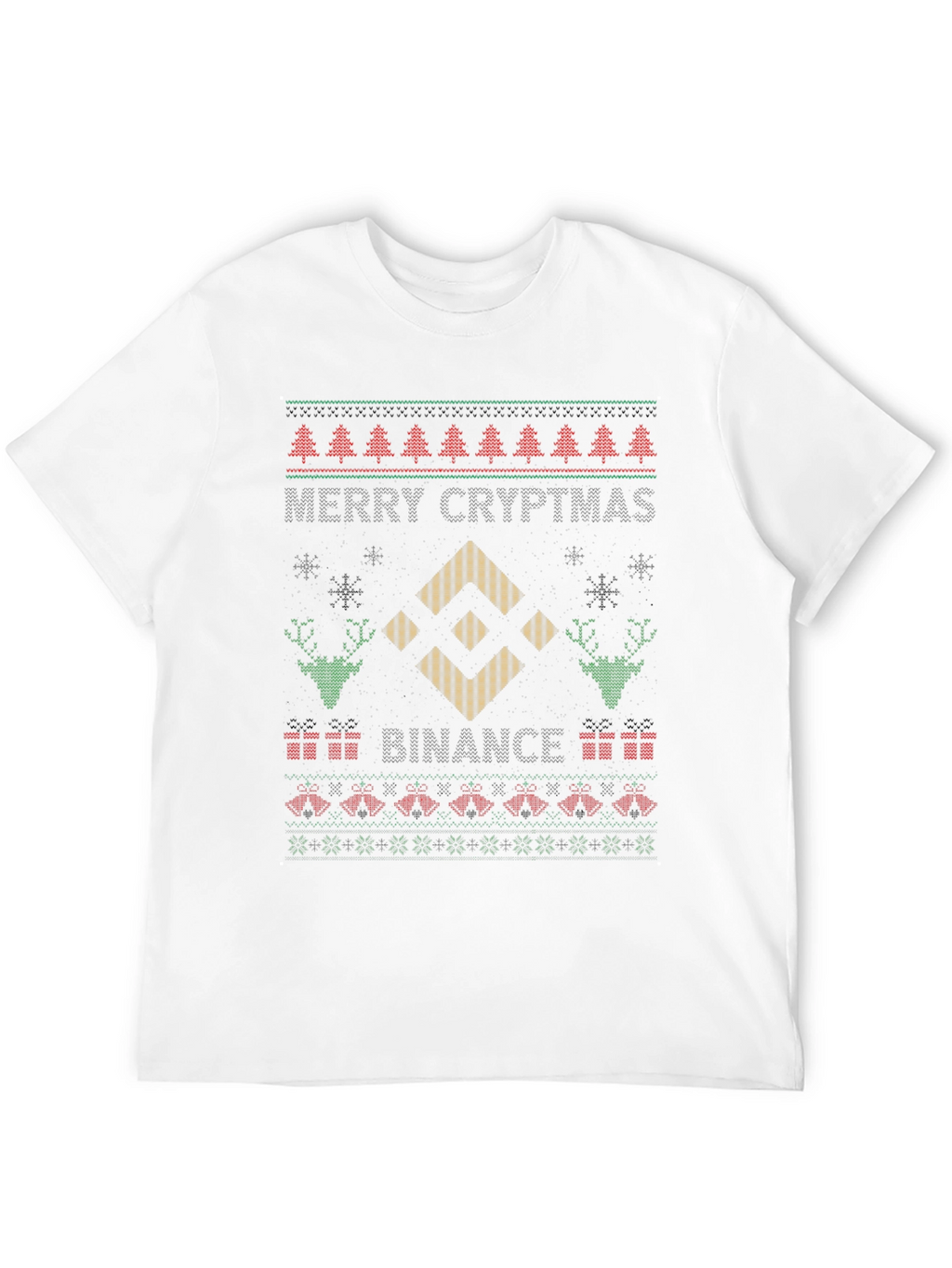 Merry Crypto-mas Ugly Christmas T-Shirt