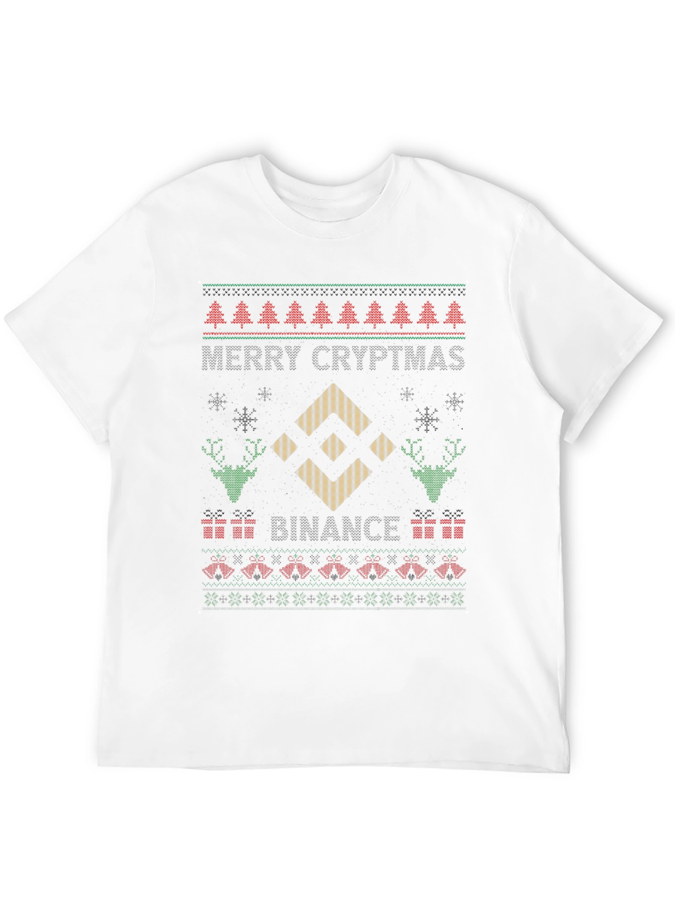 Merry Crypto-mas Ugly Christmas T-Shirt