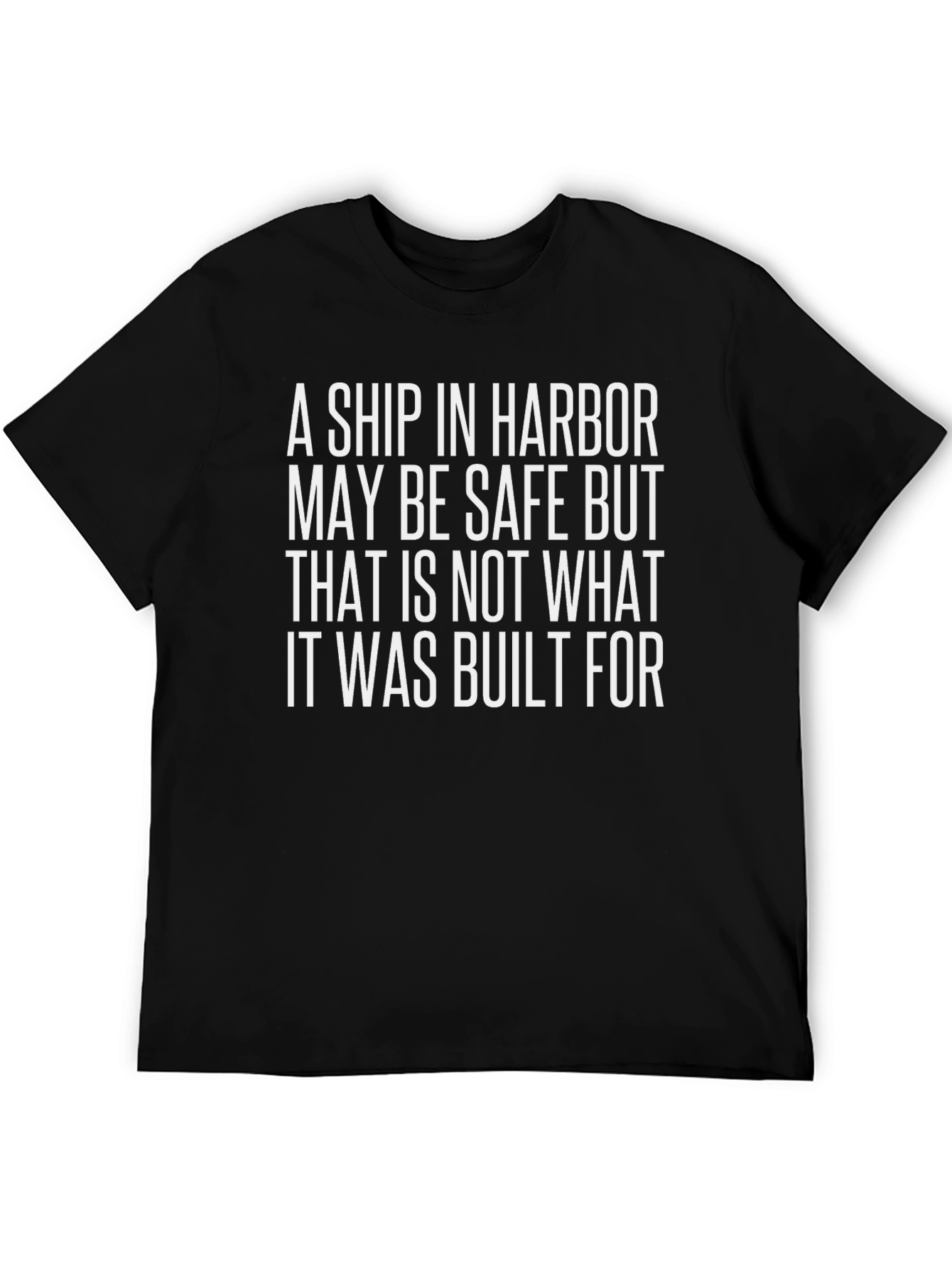 Safe Harbor Inspirational Graphic T-Shirt