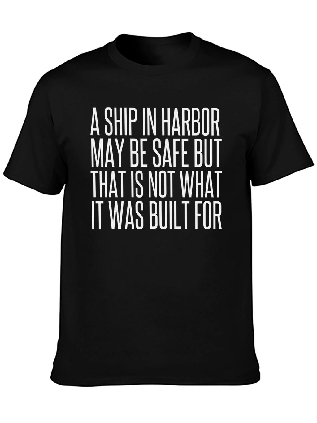 Safe Harbor Inspirational Graphic T-Shirt