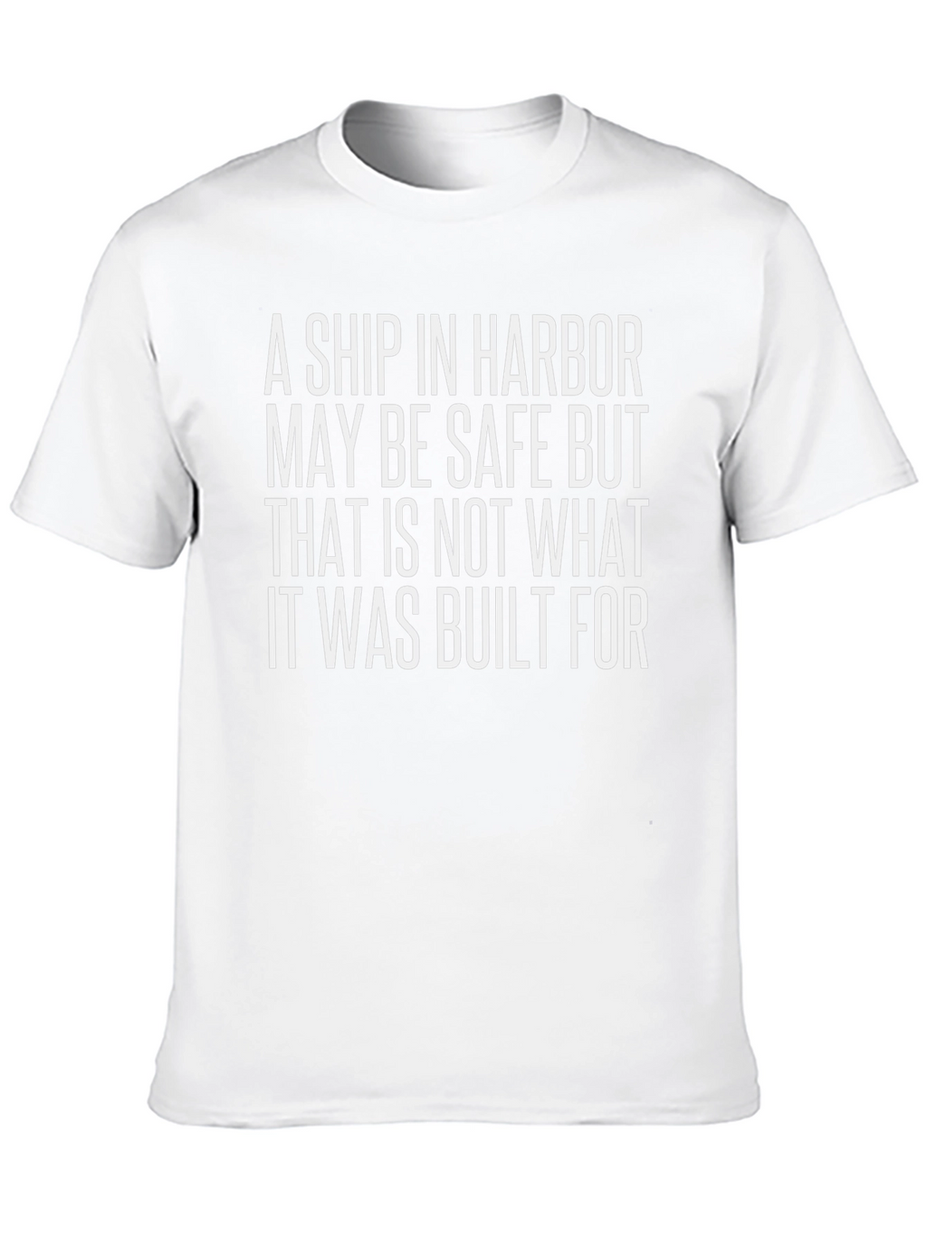 Safe Harbor Inspirational Graphic T-Shirt