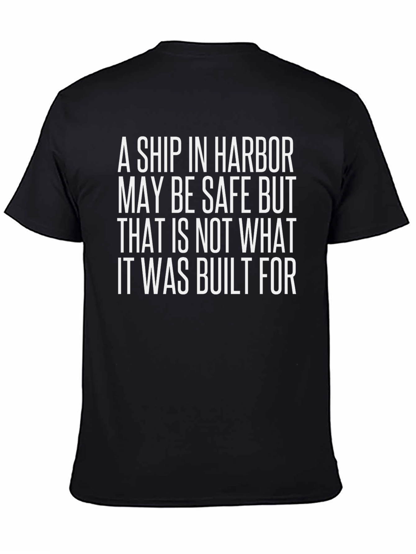 Safe Harbor Inspirational Graphic T-Shirt