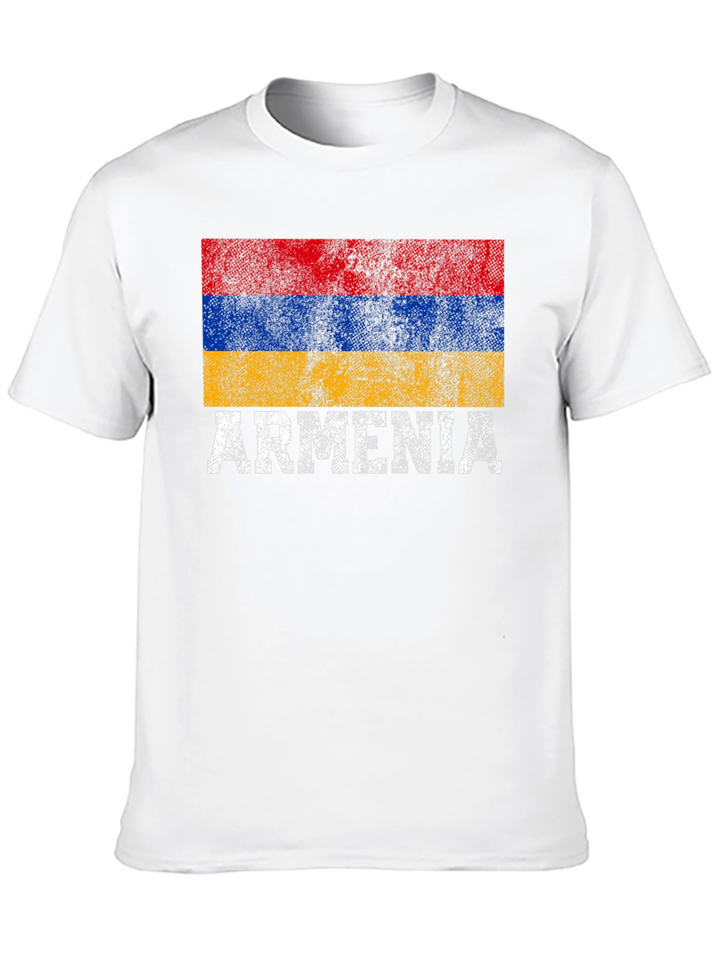 Armenia Flag T-Shirt - Distressed Pride