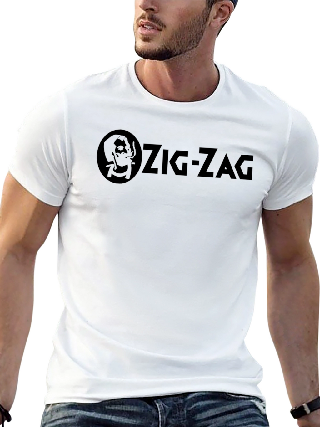 Zig-Zag T-Shirt - Classic Black Tee