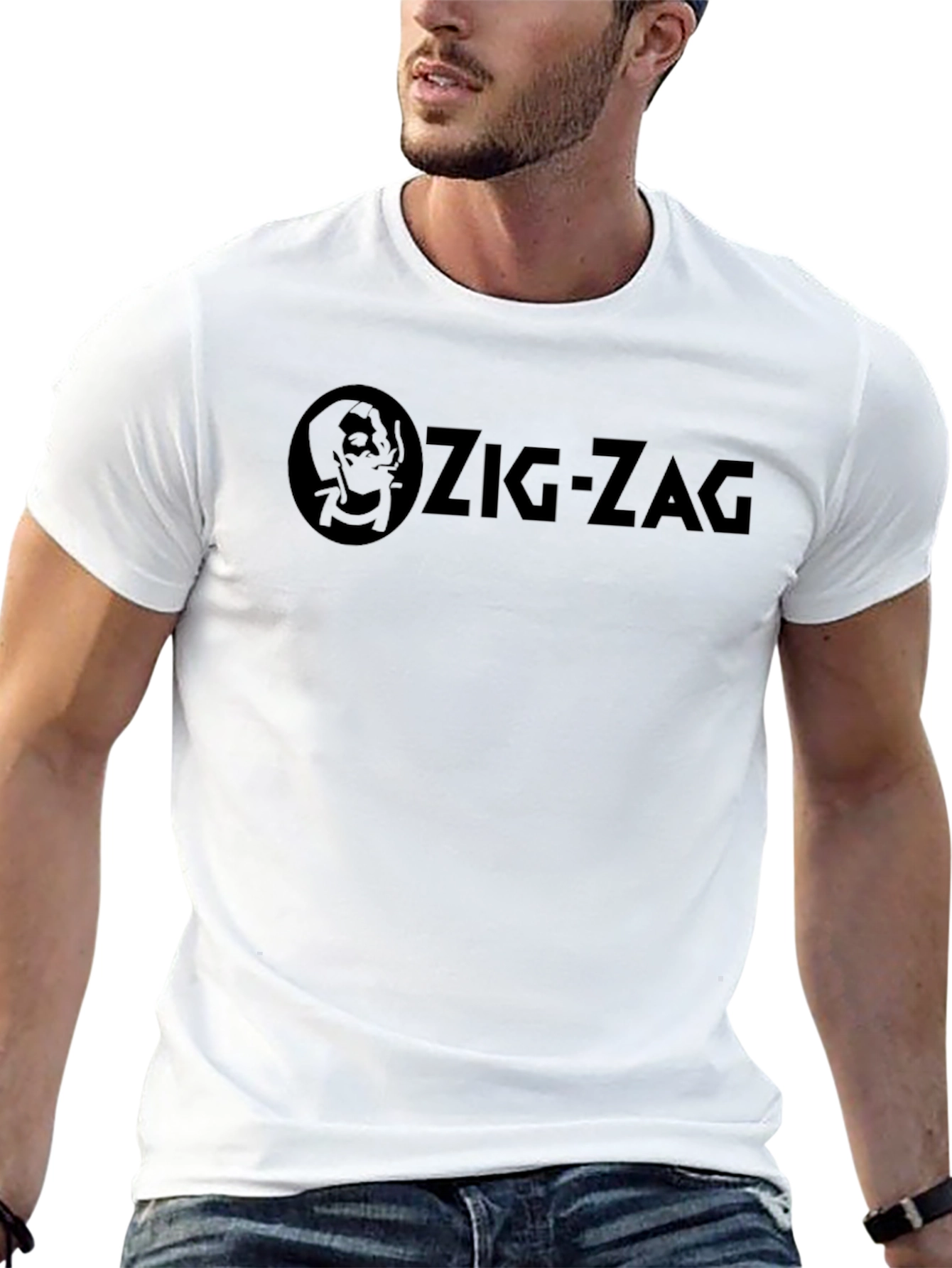 Zig-Zag T-Shirt - Classic Black Tee