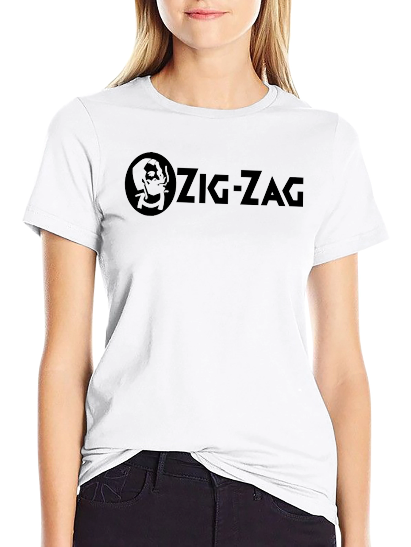 Zig-Zag T-Shirt - Classic Black Tee