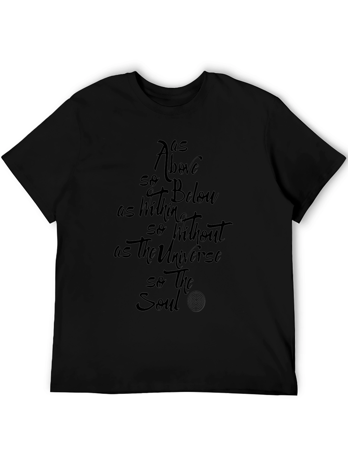 As Above So Below T-Shirt - Unisex Graphic Tee