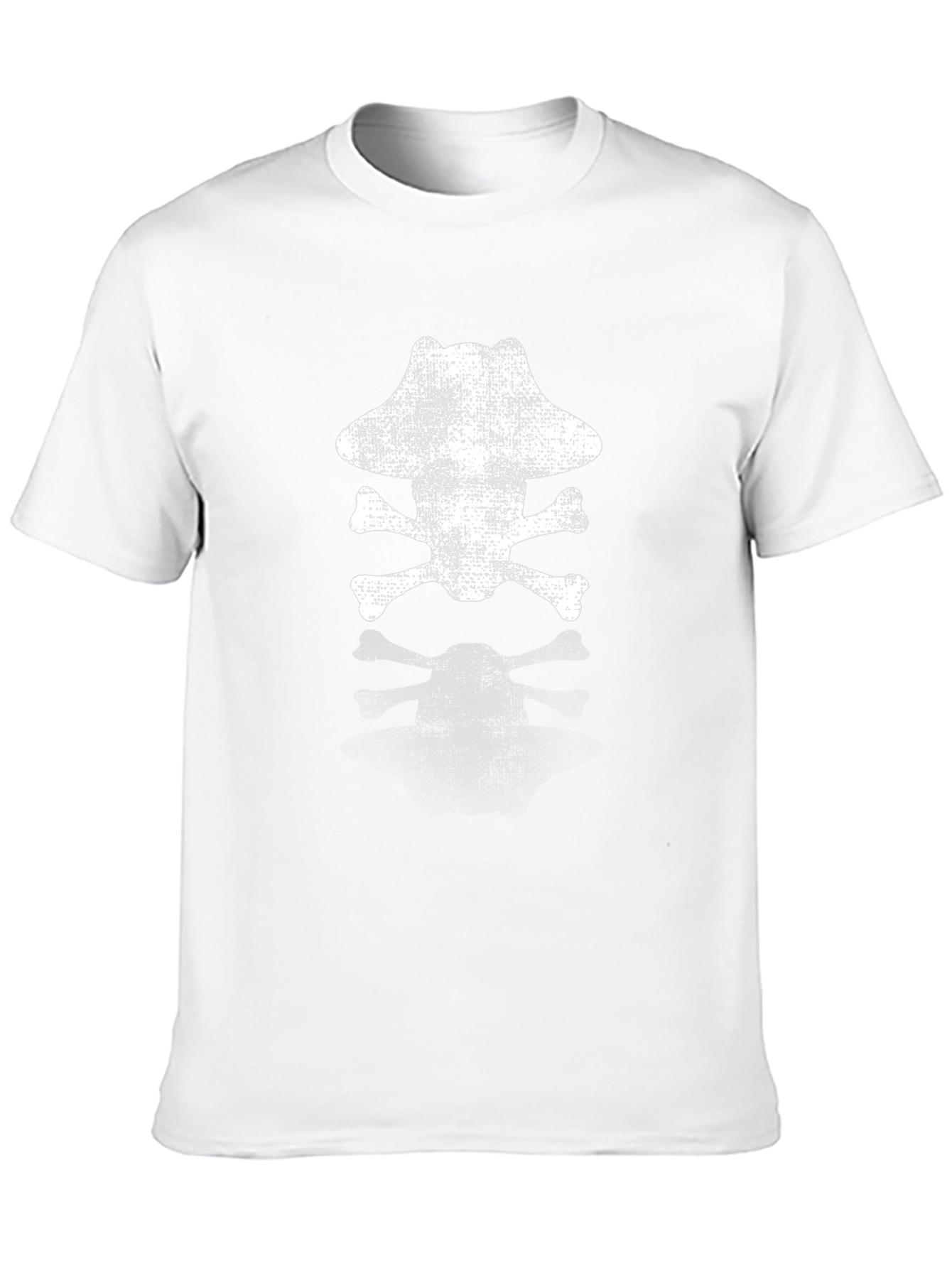 Pirate Skull Graphic T-Shirt - Black Cotton Tee