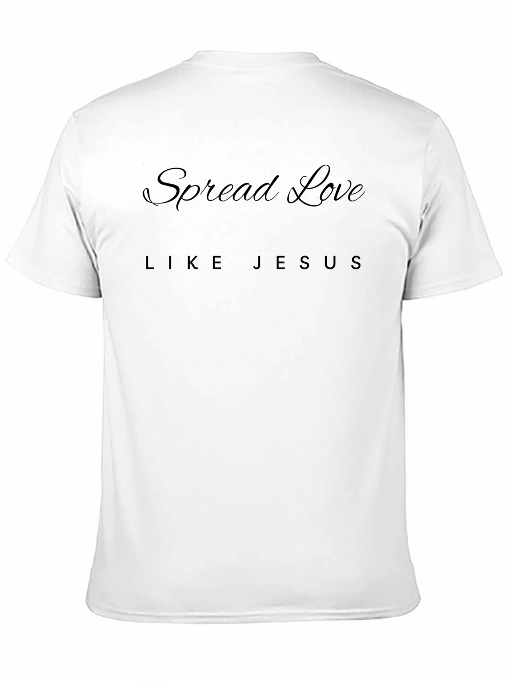 Spread Love Like Jesus Black Tee