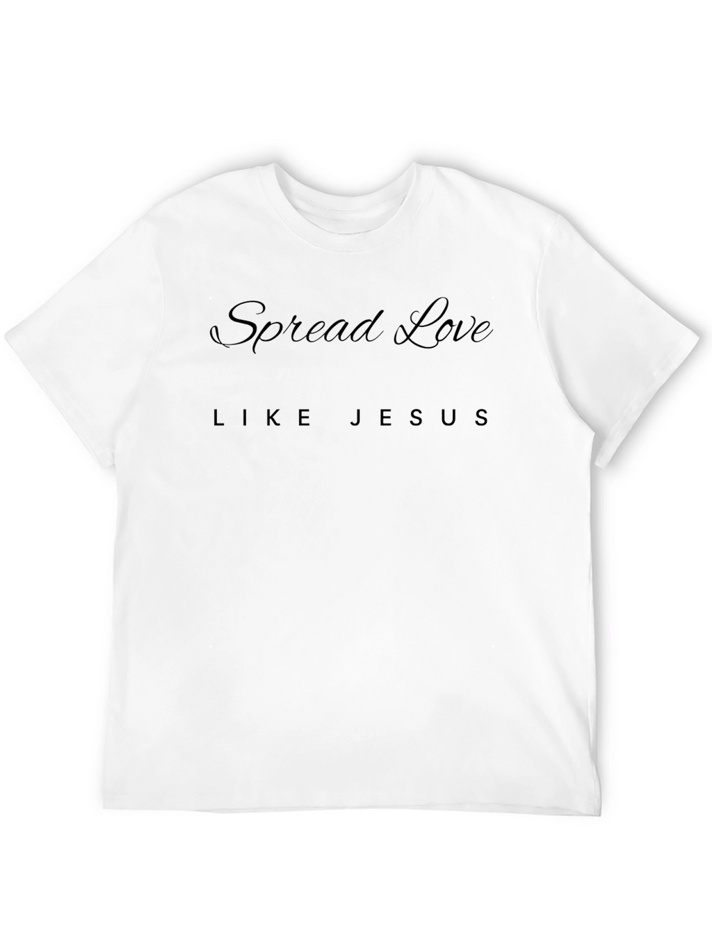 Spread Love Like Jesus Black Tee