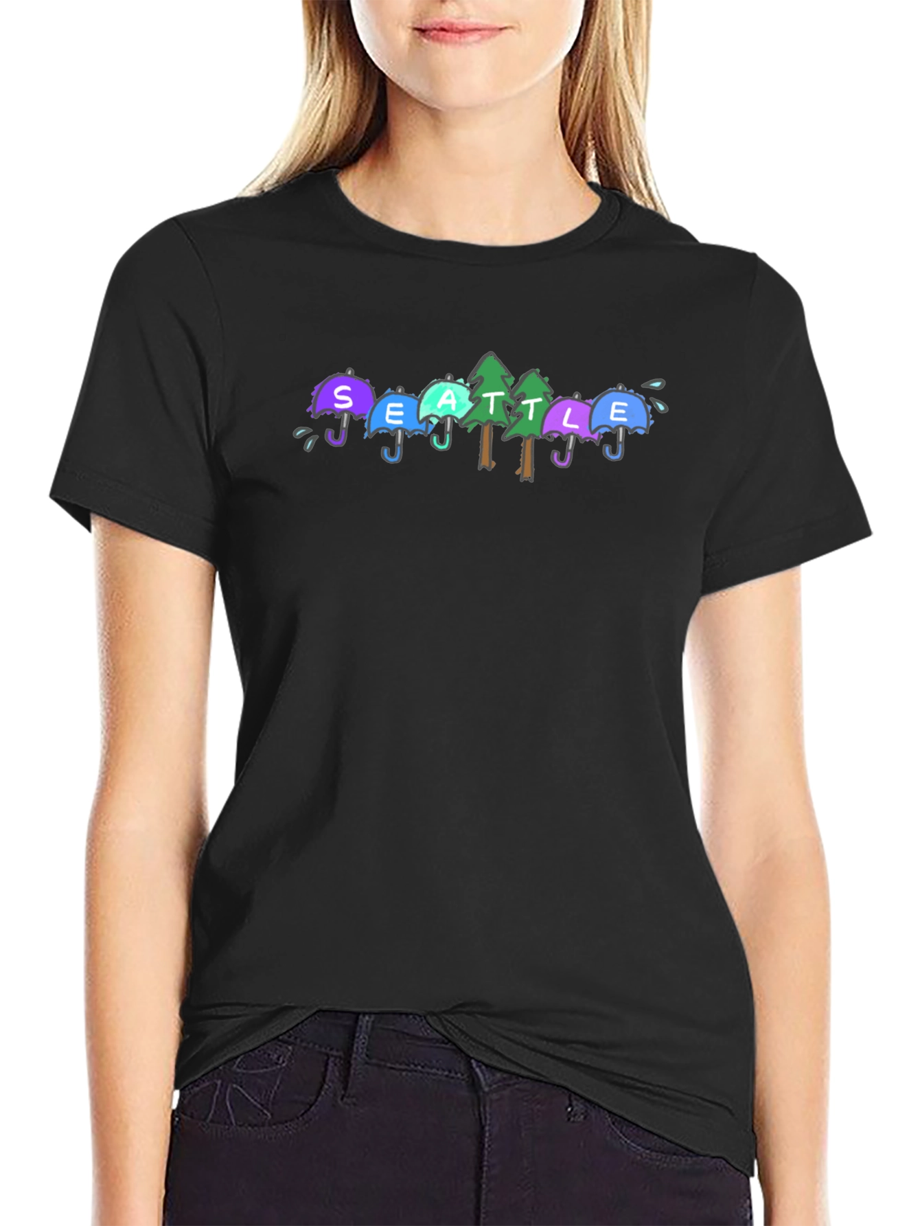 Seattle Umbrellas T-Shirt