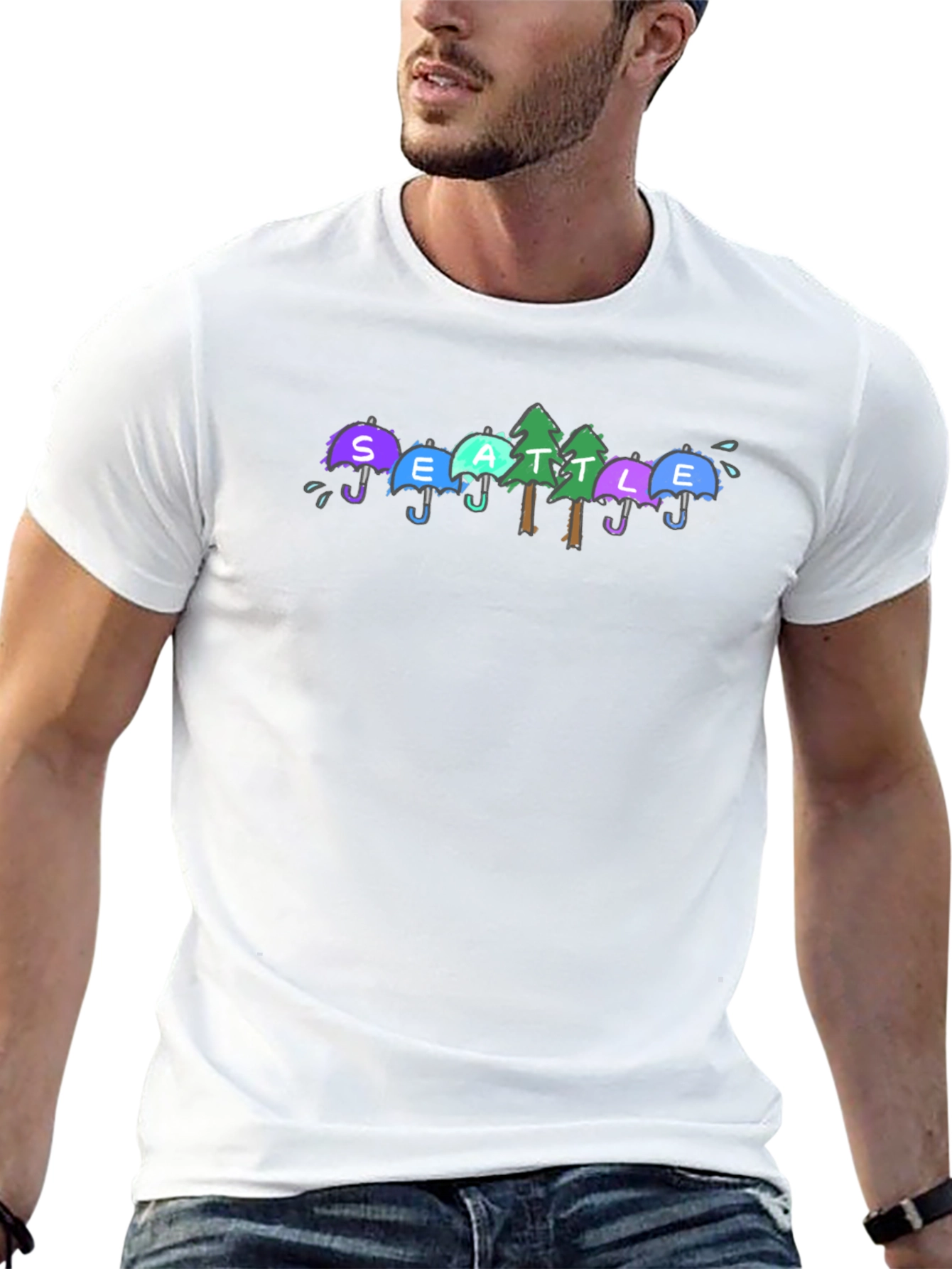 Seattle Umbrellas T-Shirt