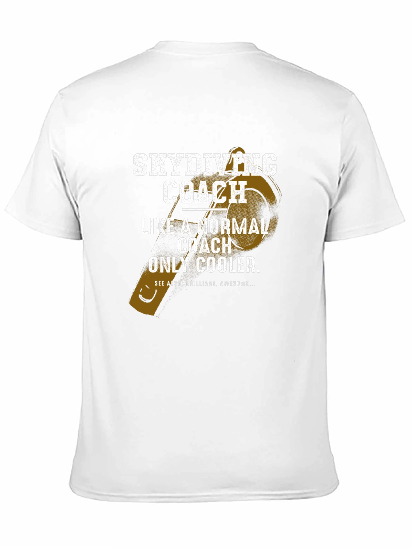 Skydiving Coach Novelty Graphic T-Shirt
