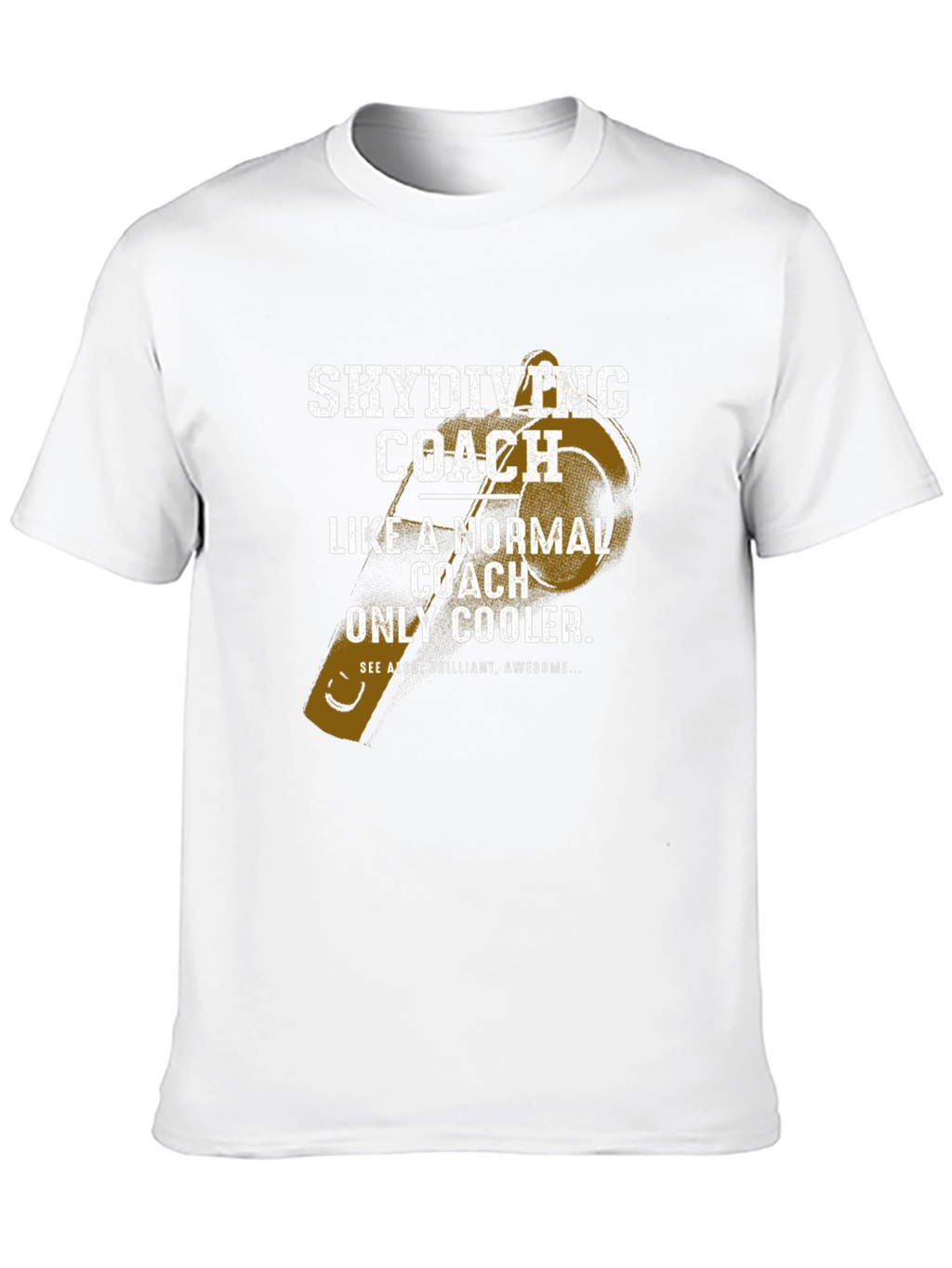 Skydiving Coach Novelty Graphic T-Shirt