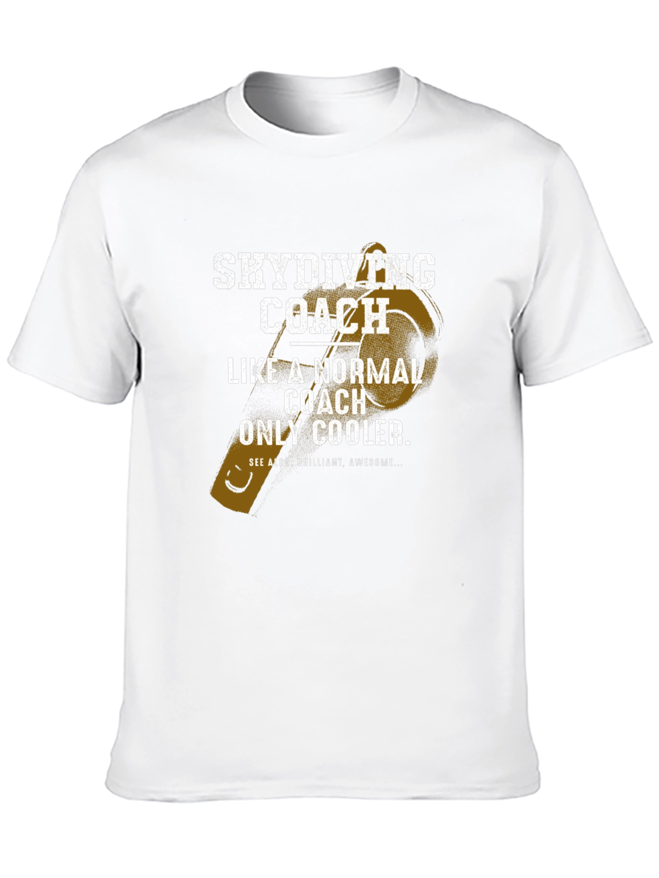 Skydiving Coach Novelty Graphic T-Shirt