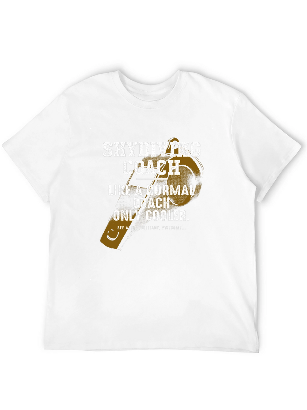 Skydiving Coach Novelty Graphic T-Shirt