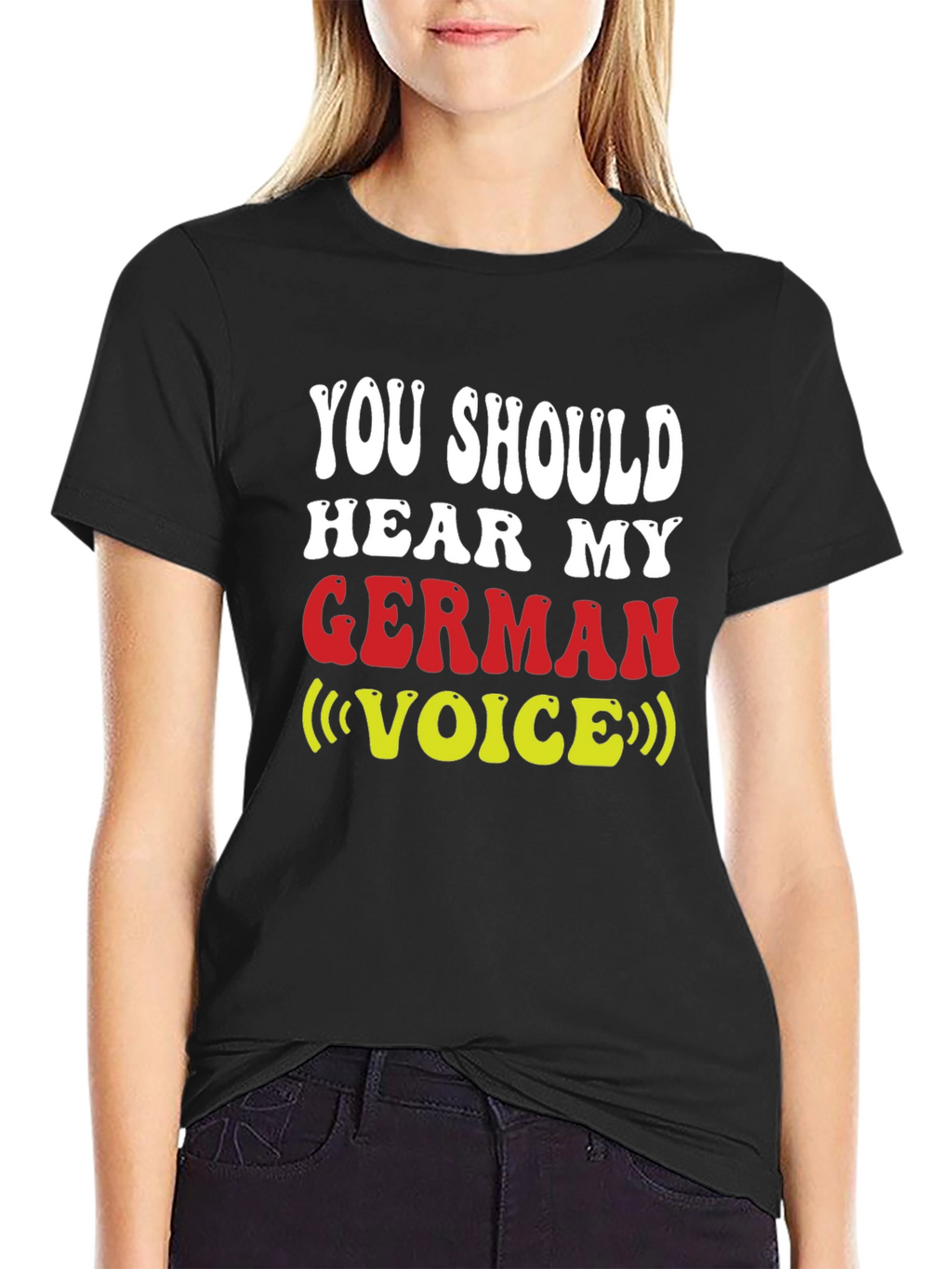 German Voice T-Shirt - Funny Novelty Tee