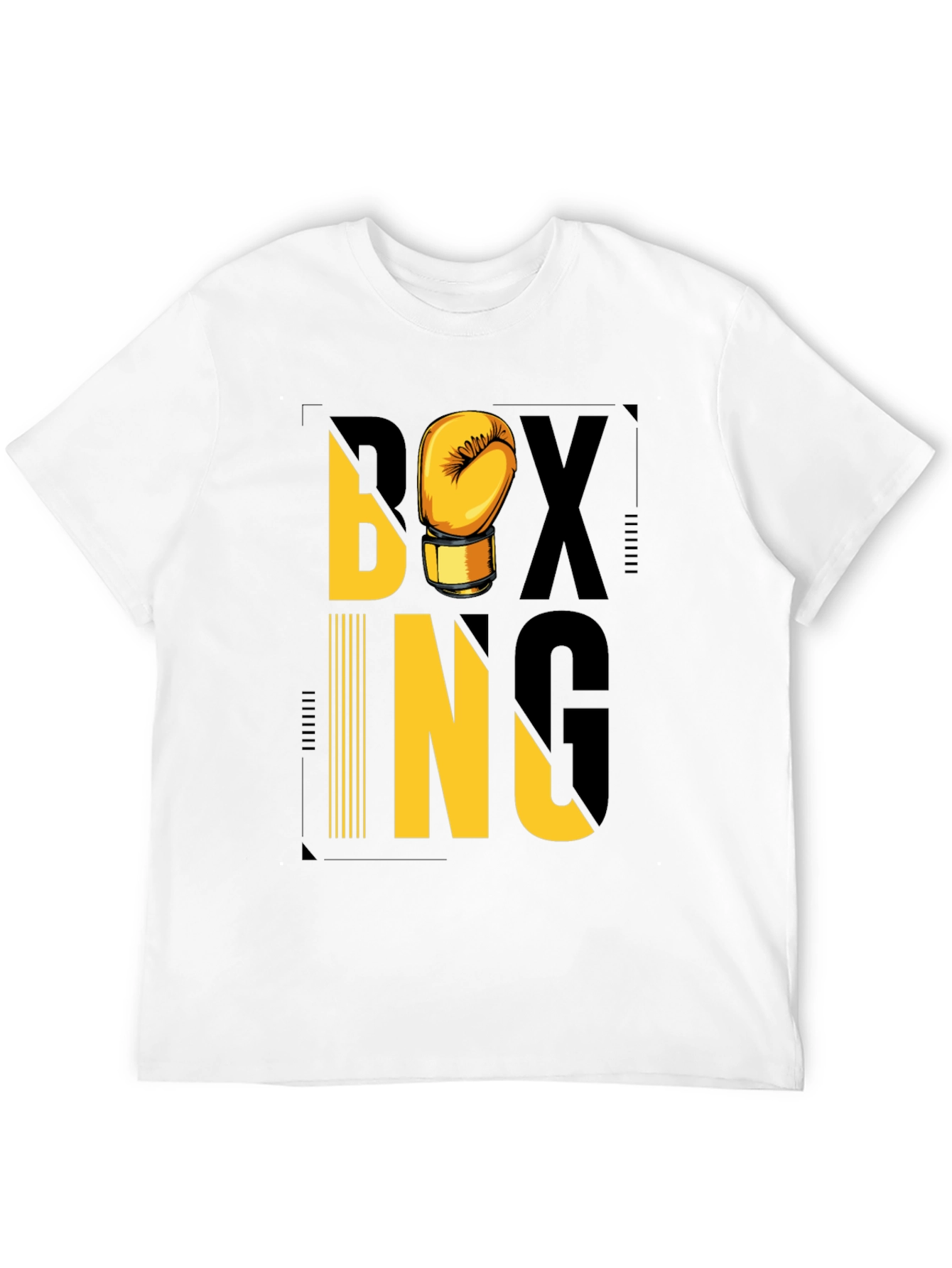 Boxing Graphic Tee - Black