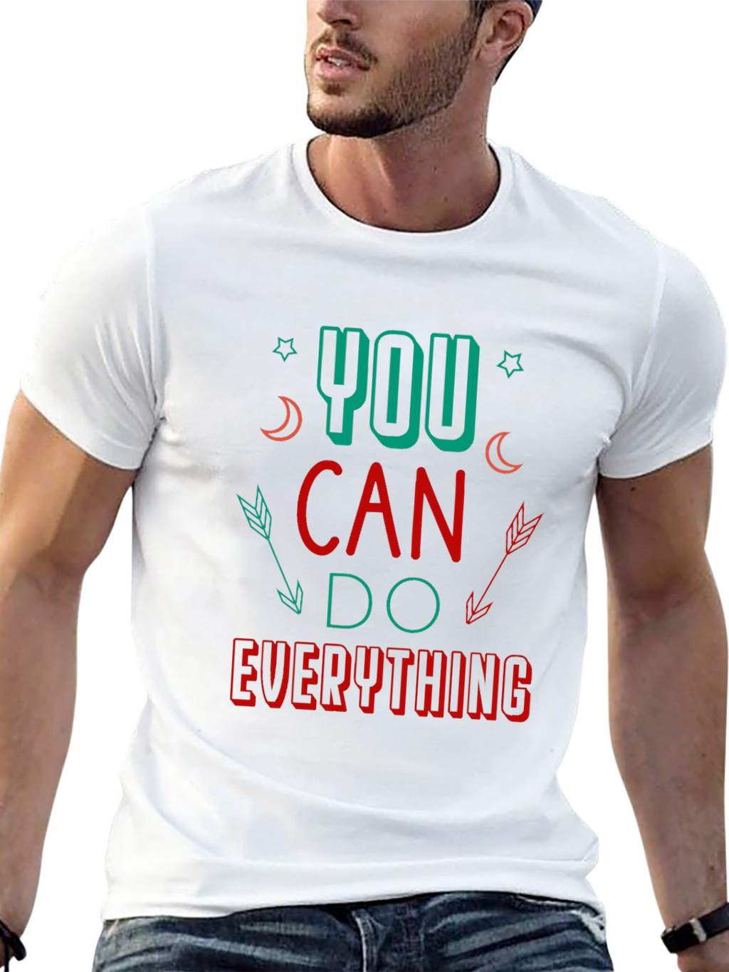 Motivational Graphic Tee - You Can Do Everything