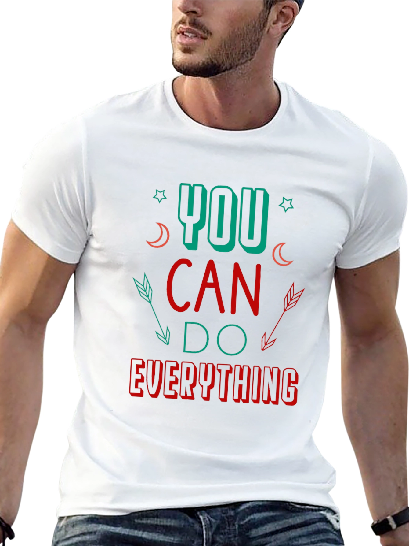 Motivational Graphic Tee - You Can Do Everything