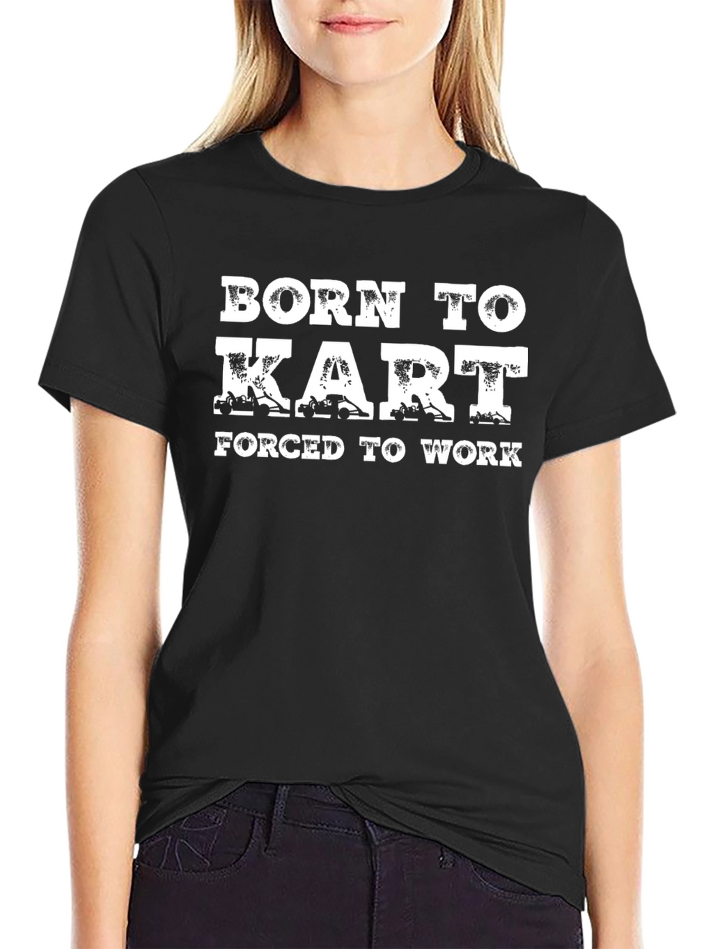 Born To Kart T-Shirt - Racing Go-Kart Tee