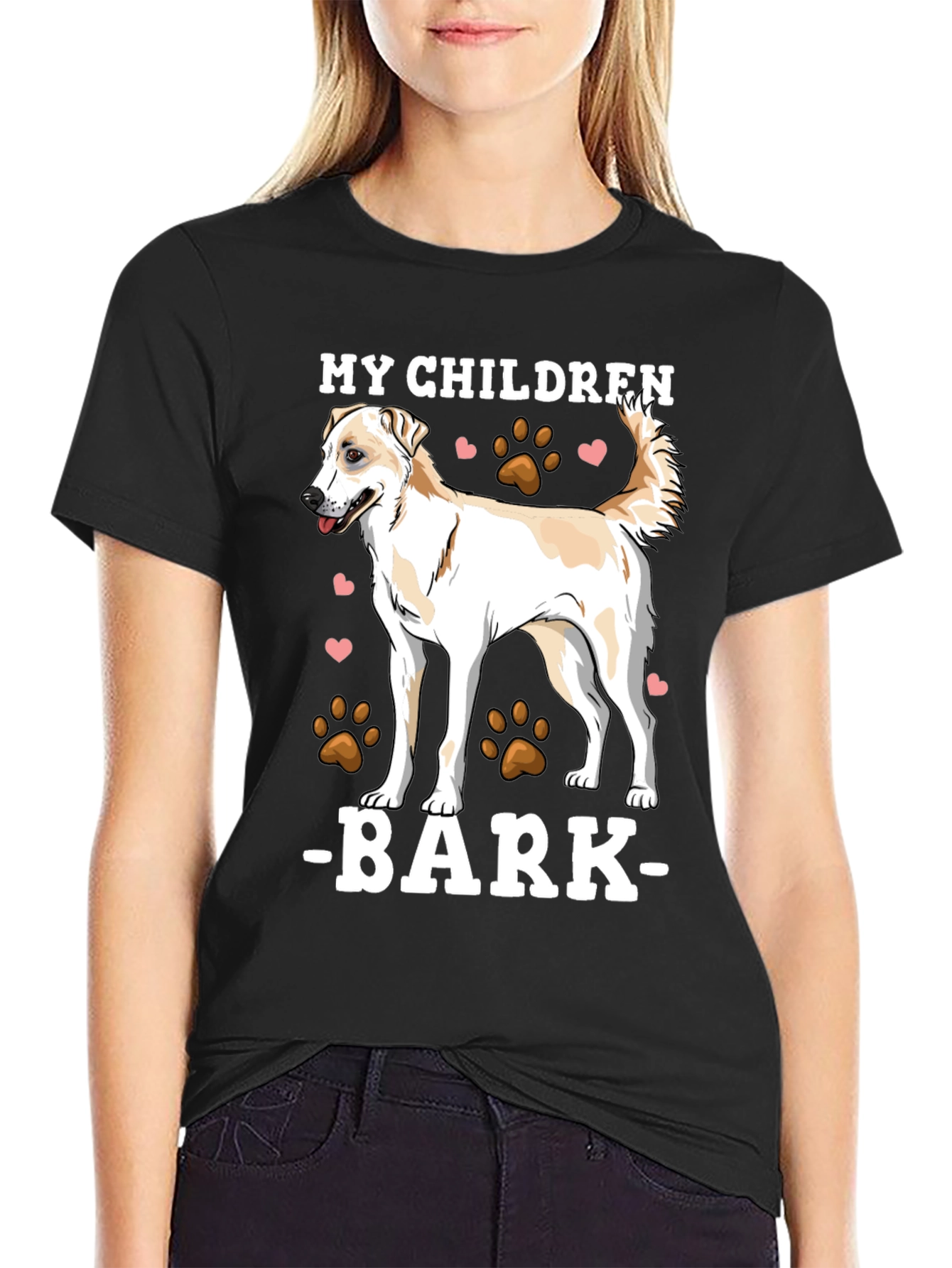 Dog Lover T-Shirt: My Children Bark