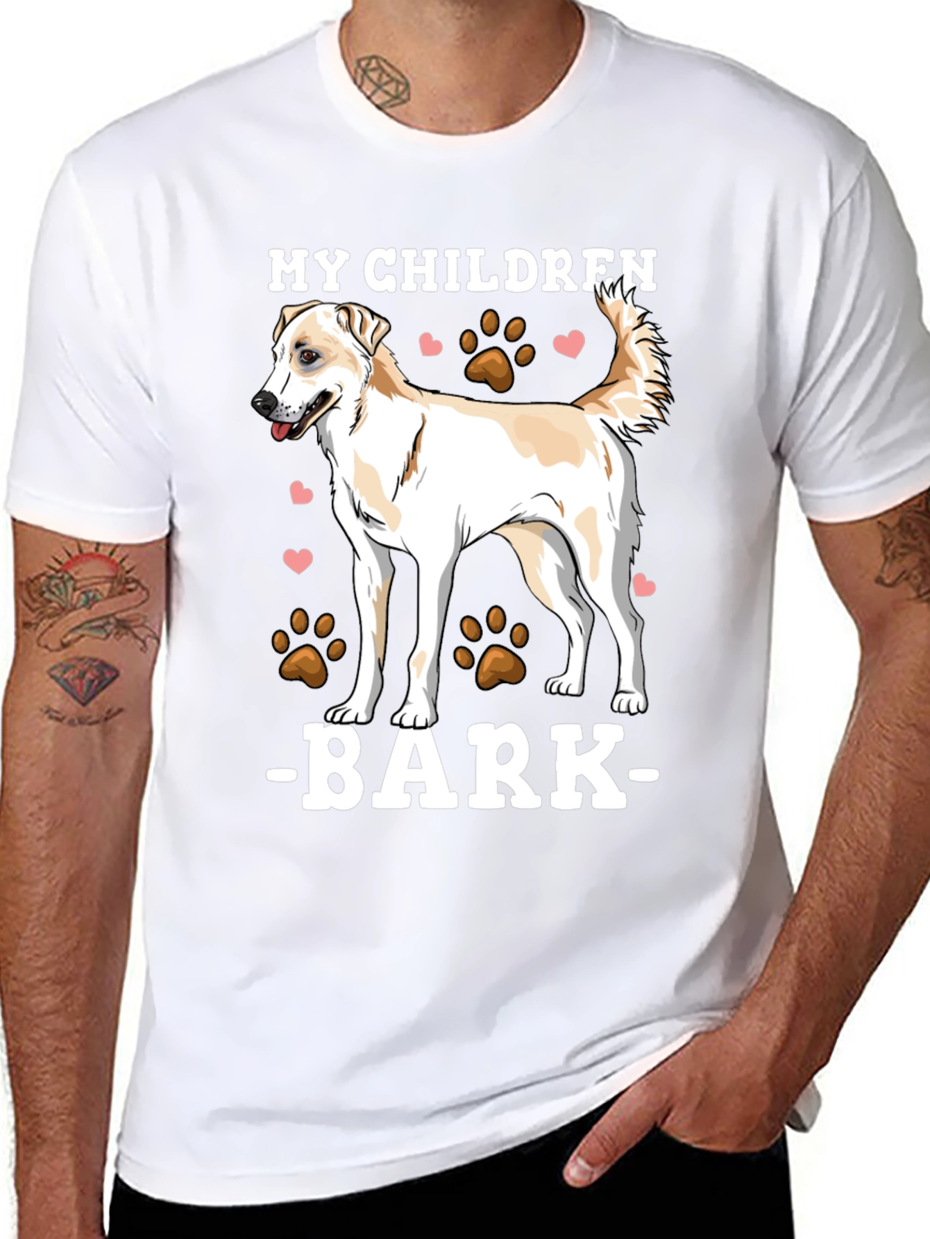Dog Lover T-Shirt: My Children Bark