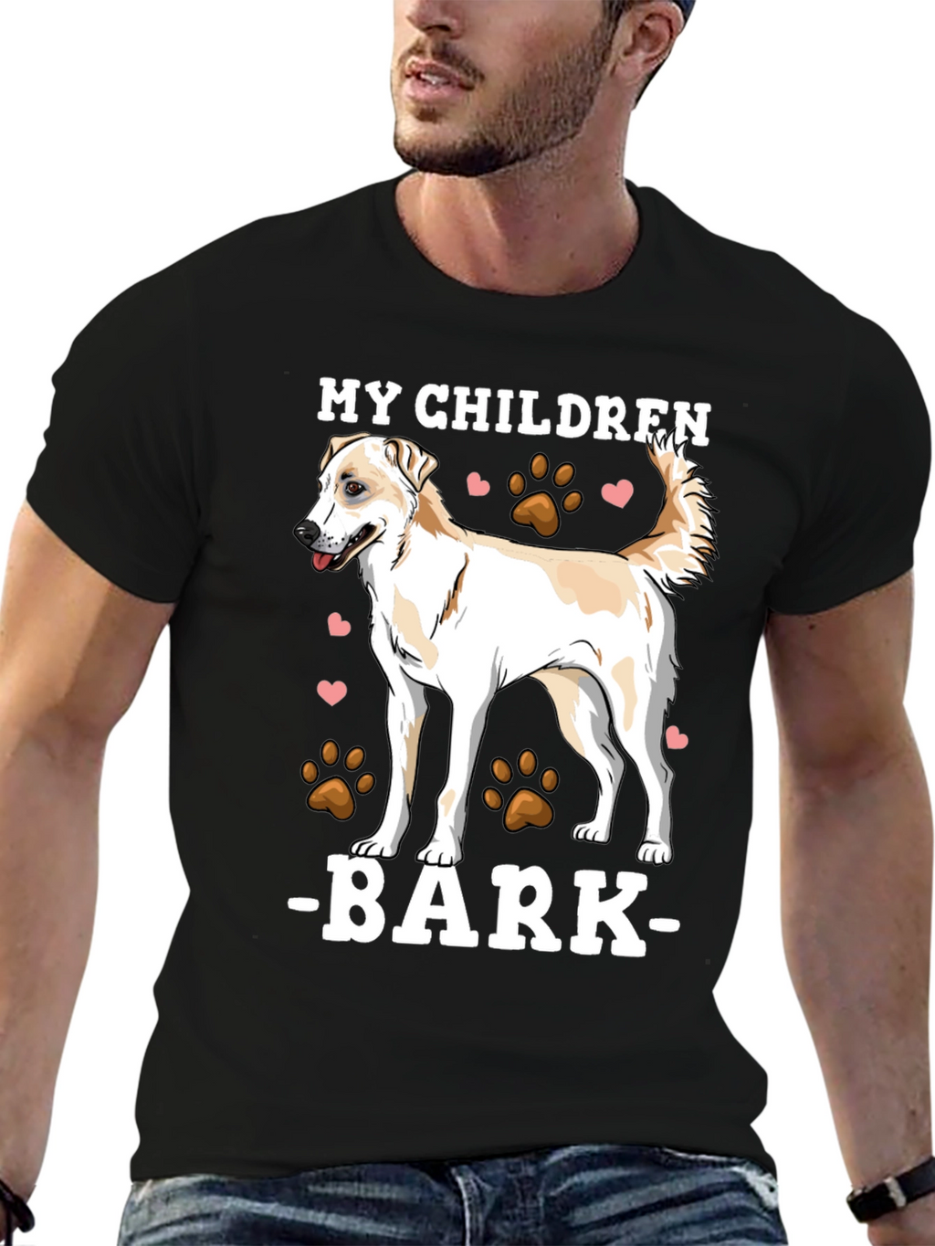 Dog Lover T-Shirt: My Children Bark