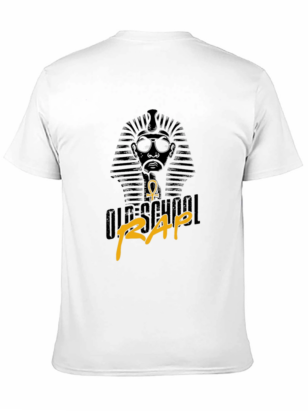 Old-School Rap T-Shirt - Egyptian Pharaoh Style