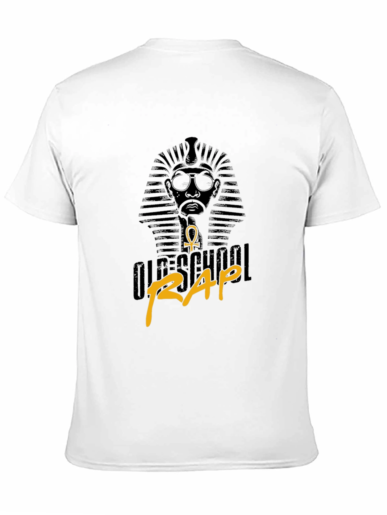 Old-School Rap T-Shirt - Egyptian Pharaoh Style