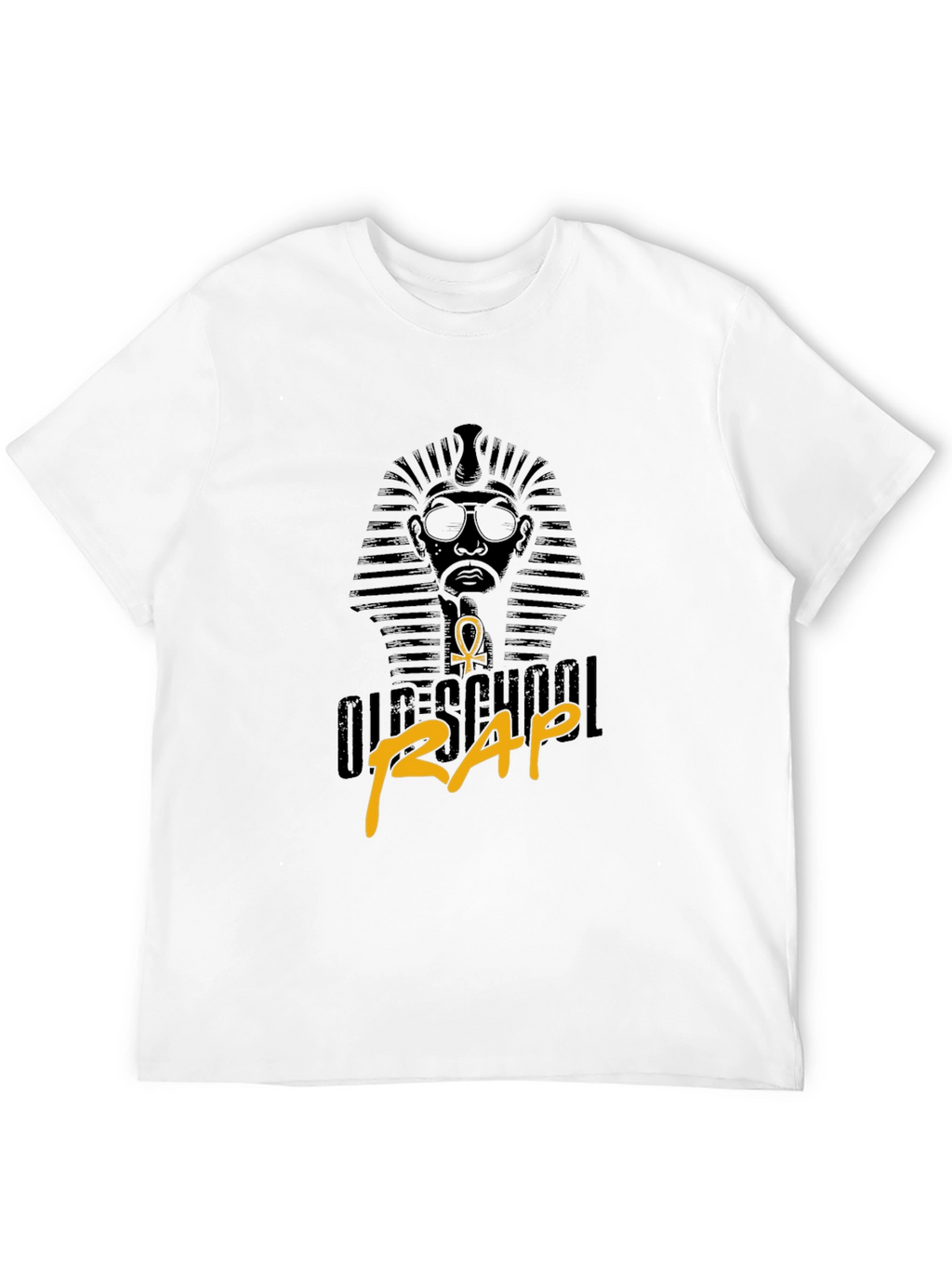 Old-School Rap T-Shirt - Egyptian Pharaoh Style