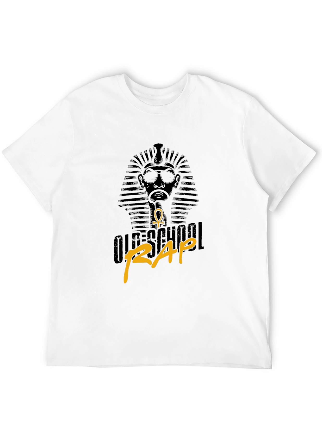 Old-School Rap T-Shirt - Egyptian Pharaoh Style