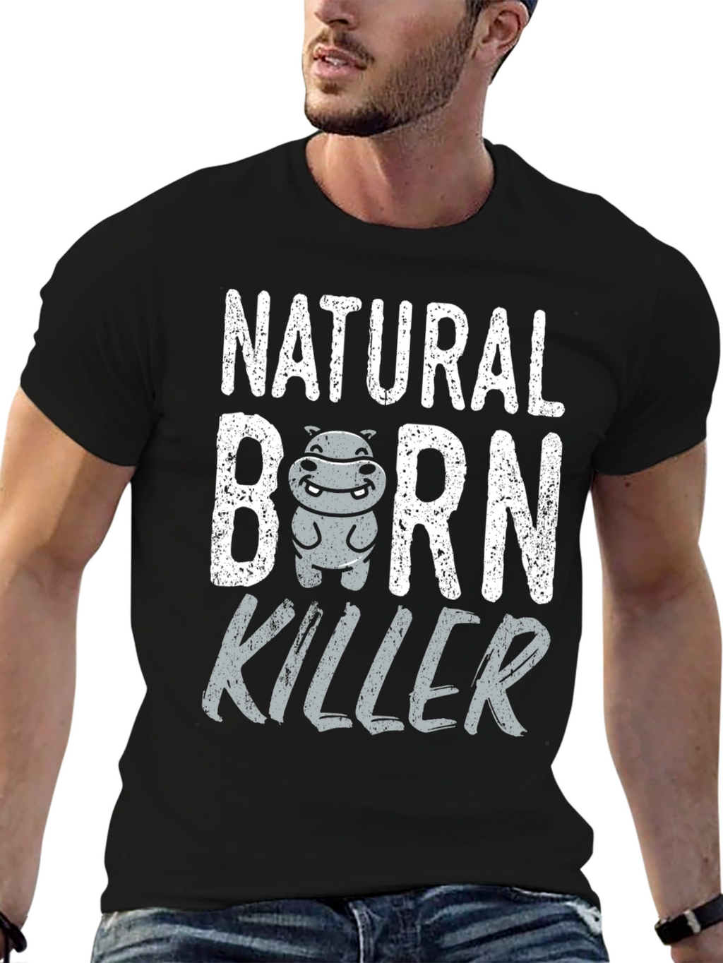 Natural Born Killer Hippo T-Shirt