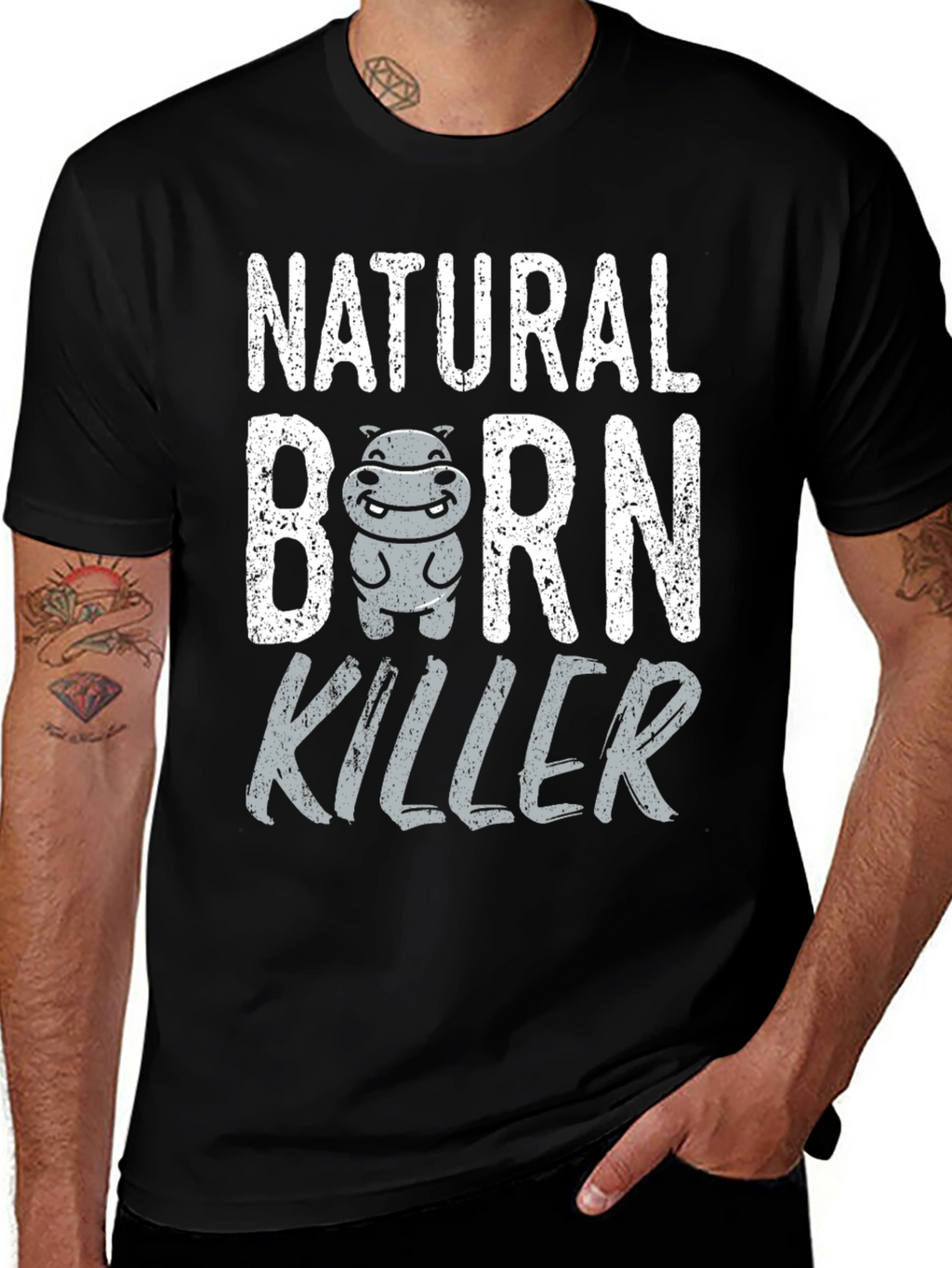 Natural Born Killer Hippo T-Shirt