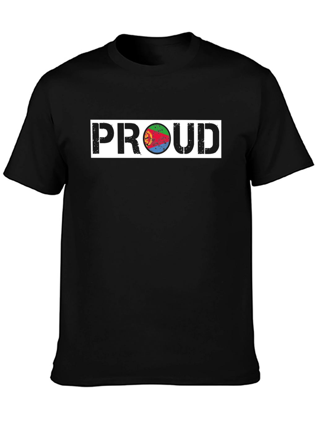 Eritrea Flag Pride T-Shirt - Black