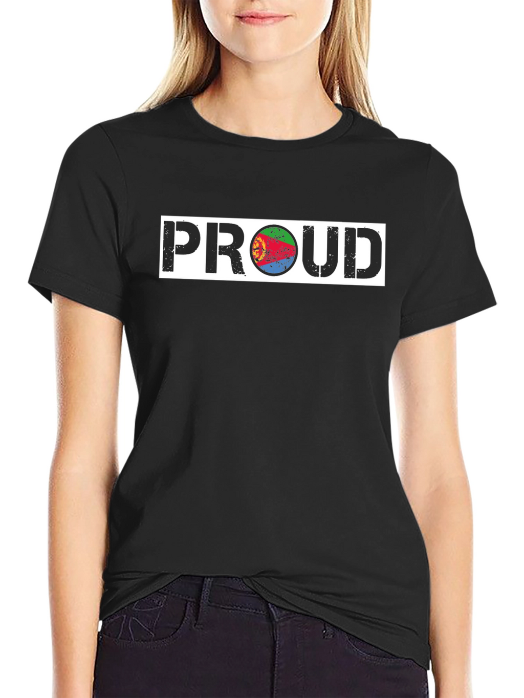 Eritrea Flag Pride T-Shirt - Black
