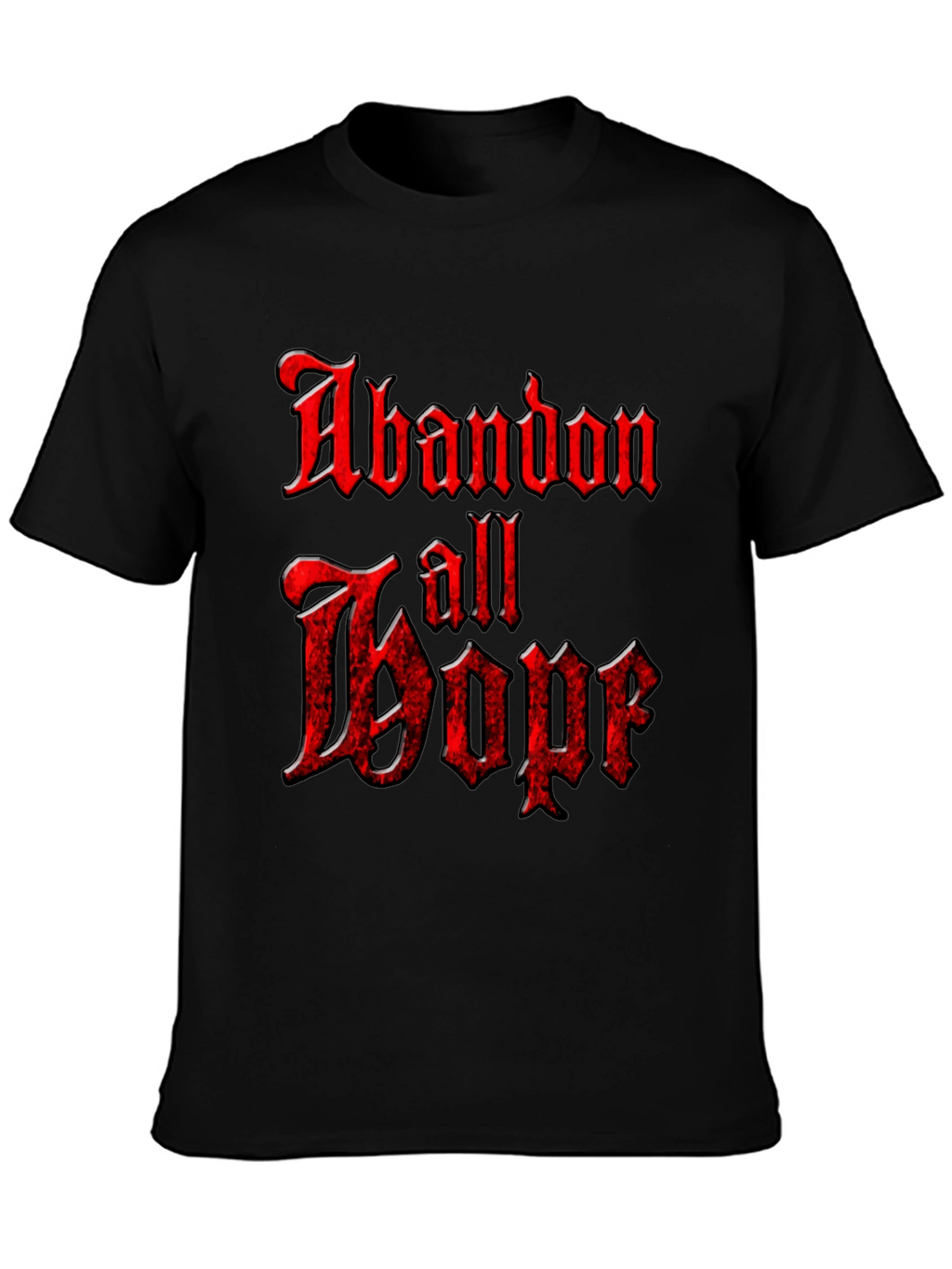 Abandon All Boof Graphic T-Shirt - Black
