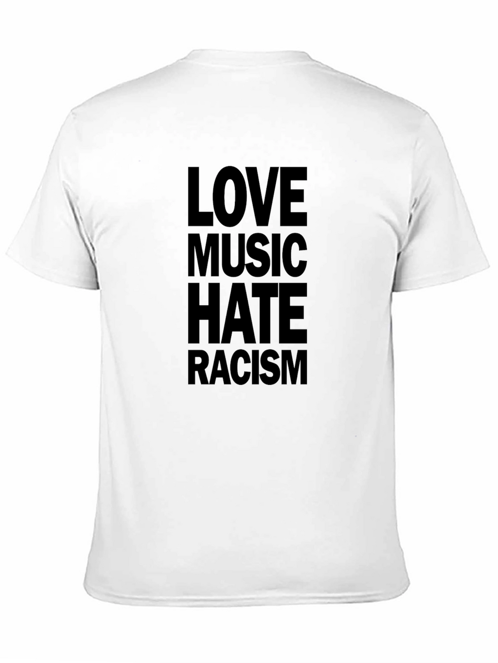 Love Music Hate Racism Graphic Tee