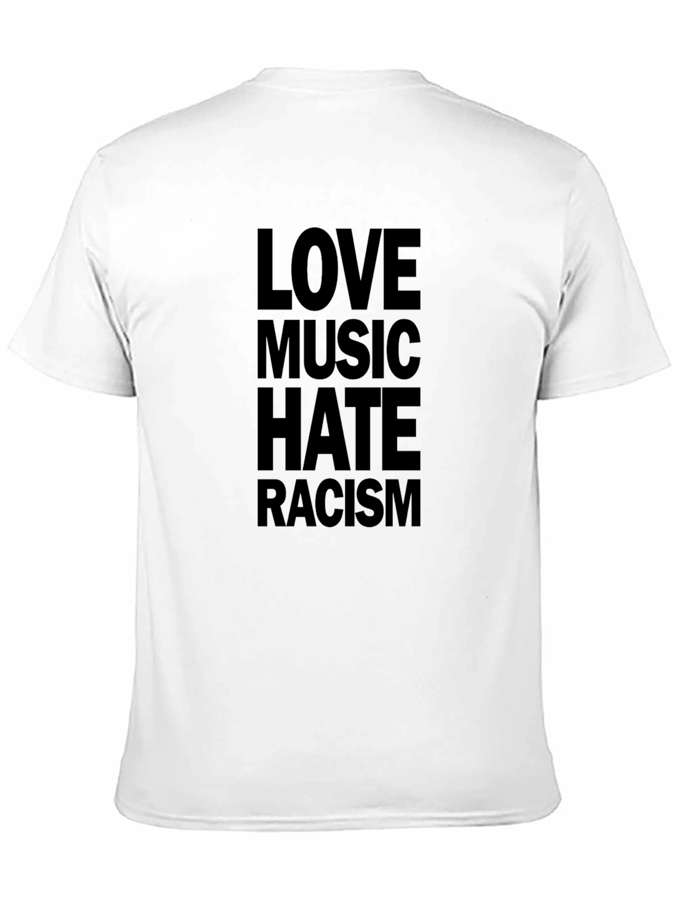 Love Music Hate Racism Graphic Tee