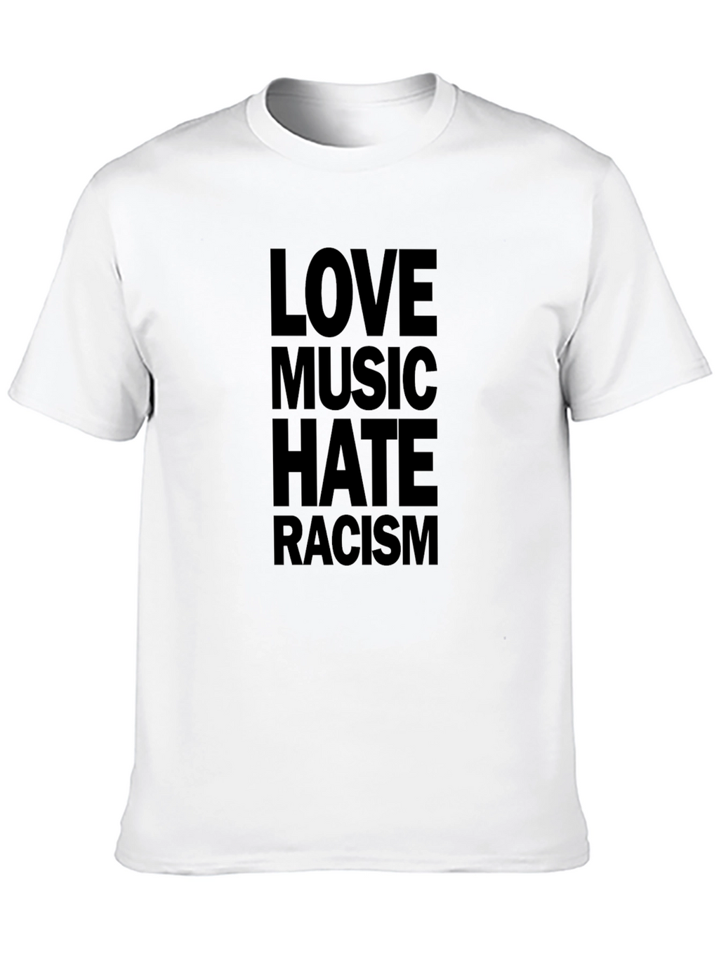 Love Music Hate Racism Graphic Tee