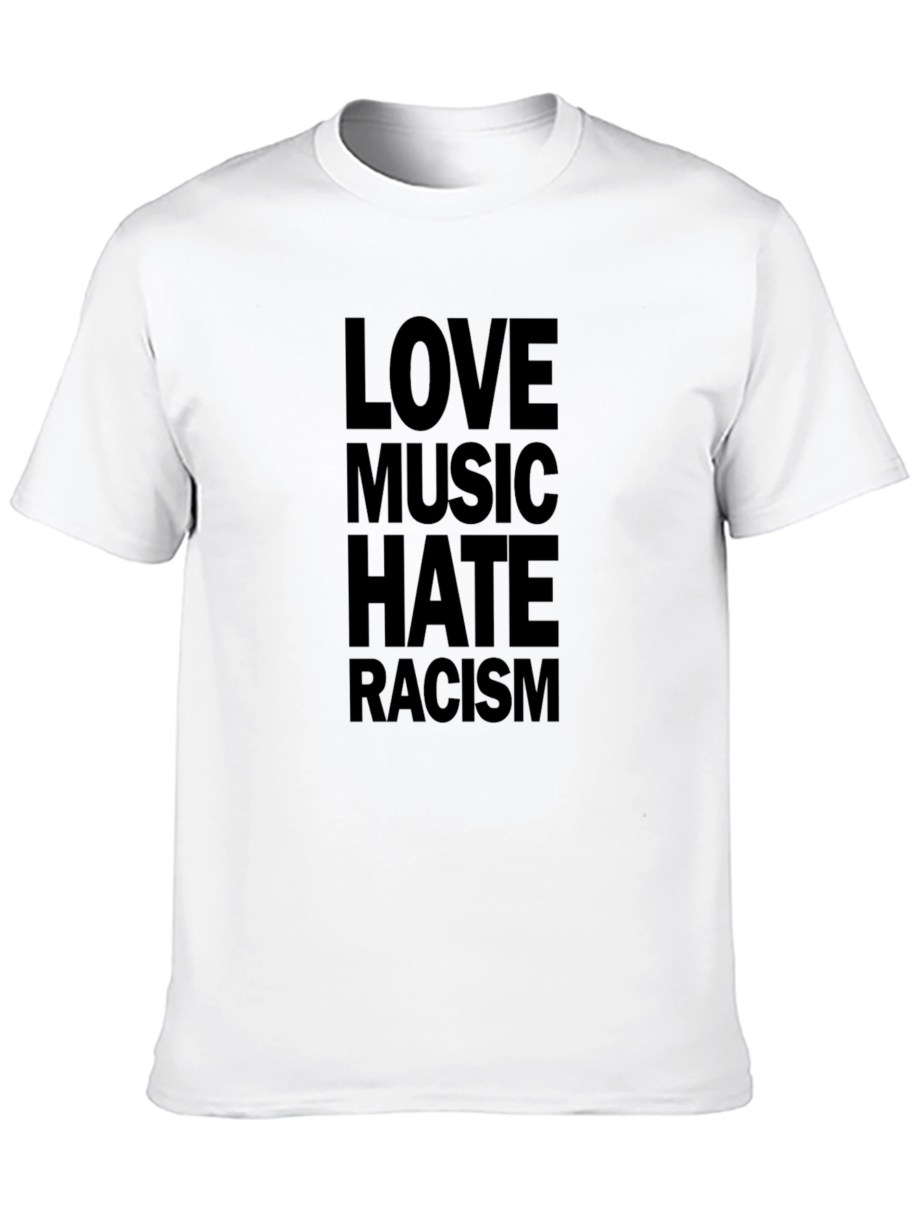 Love Music Hate Racism Graphic Tee