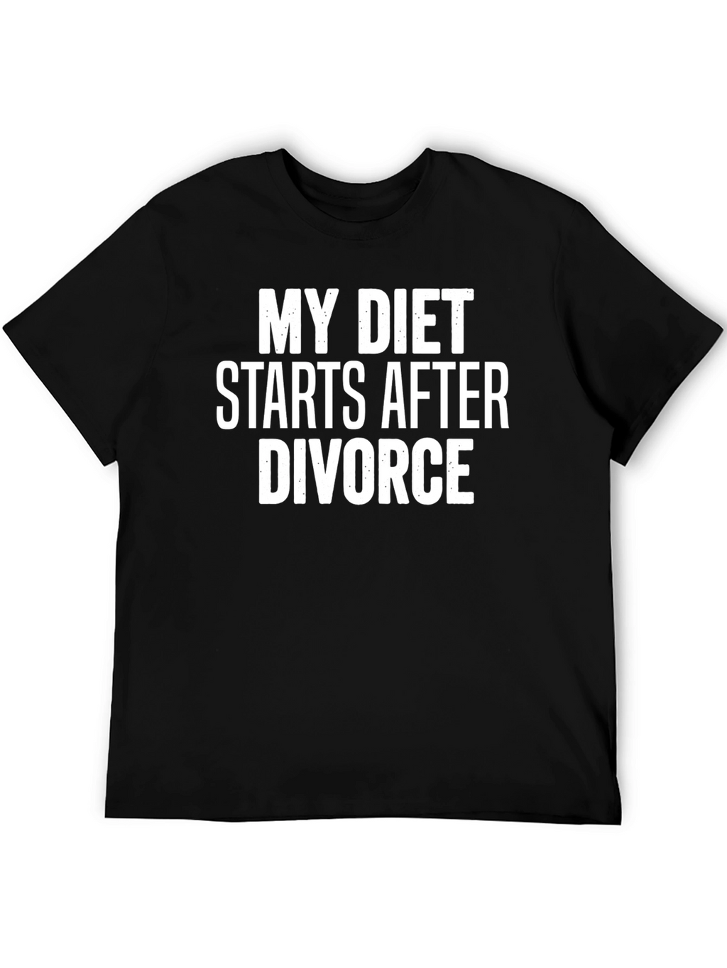 Funny Diet Divorce T-Shirt