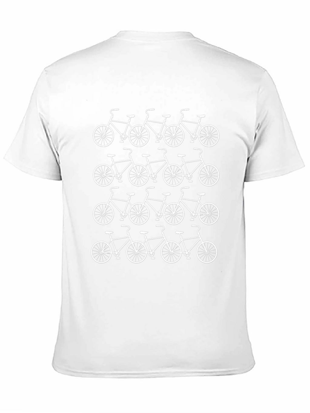 Bicycle Pattern T-Shirt