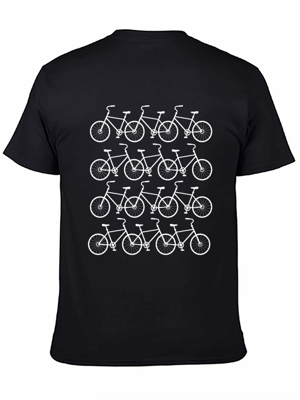 Bicycle Pattern T-Shirt