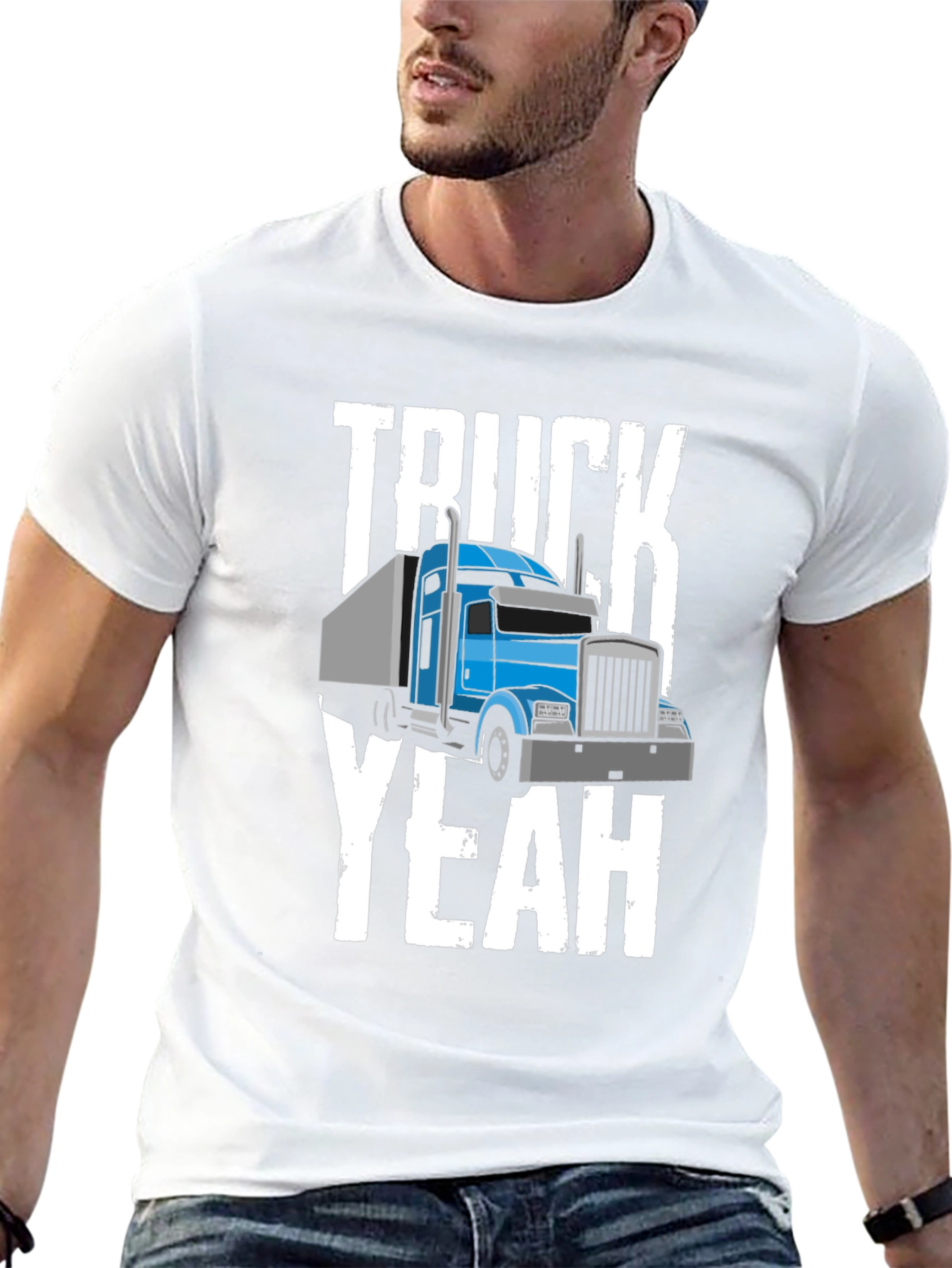 Truck Yeah T-Shirt - Graphic Tee for Truck Lovers