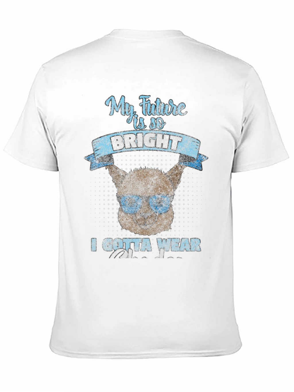 Bright Future T-Shirt - Llama with Sunglasses