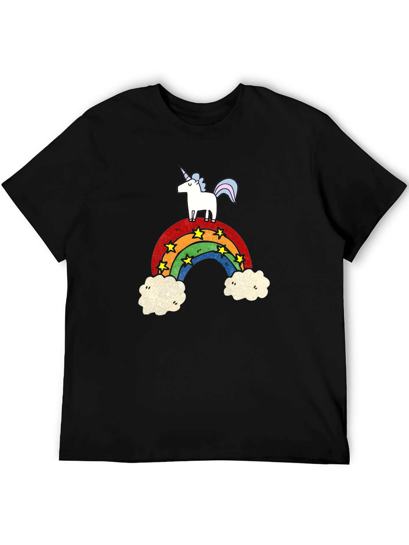 Unicorn Rainbow Graphic T-Shirt