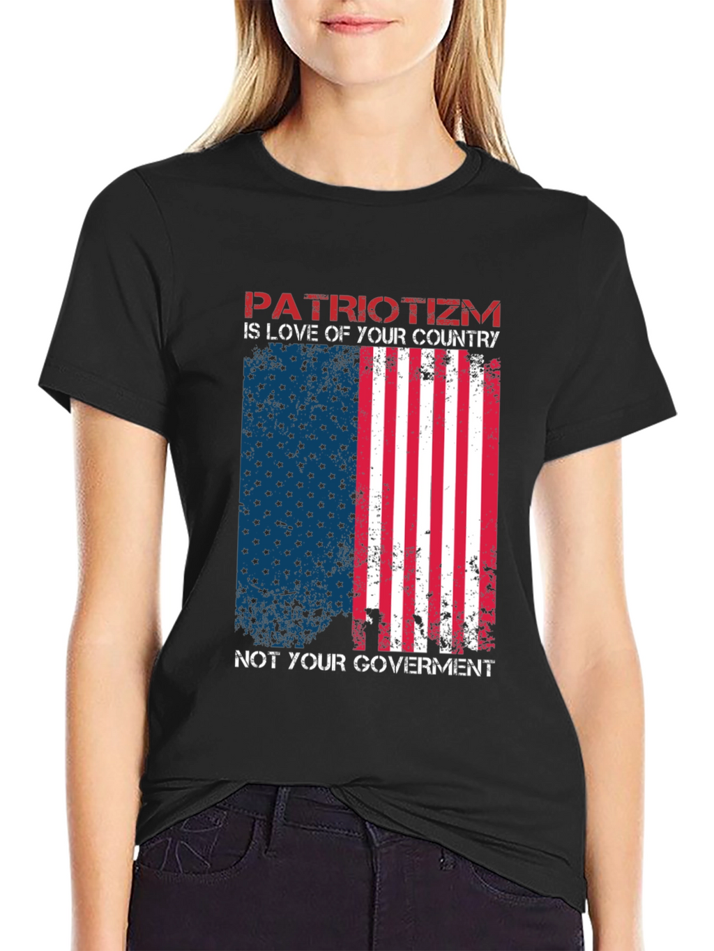 Patriotic USA Flag T-Shirt - Love of Country